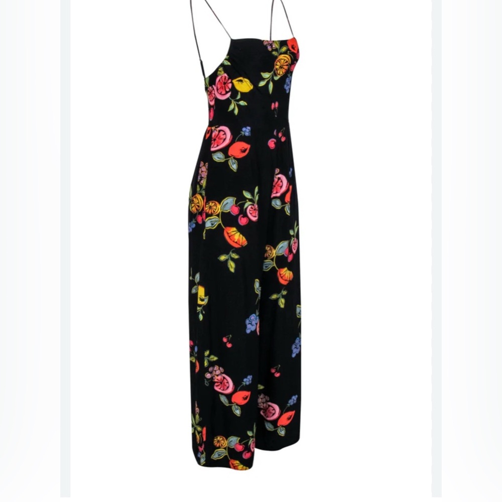 Astr the label Strappy black wide leg jumpsuit XS